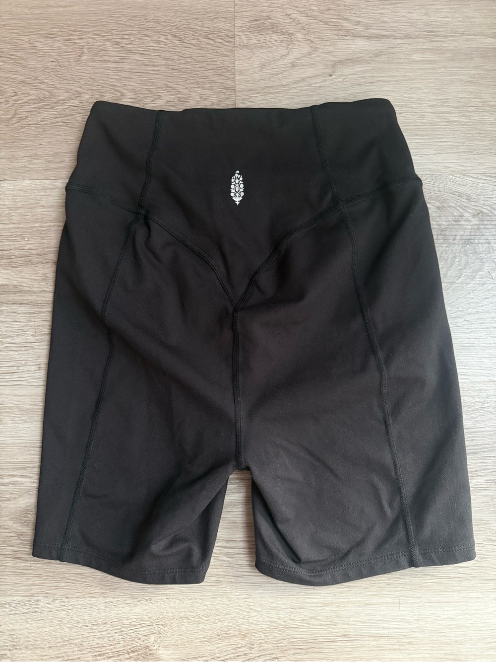 FP Movement Black Crossover V-waist Biker shorts